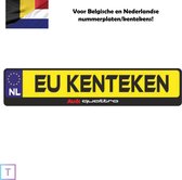 Audi Quattro kentekenplaathouder/nummerplaathouder - Belgische en Nederlandse kentekens