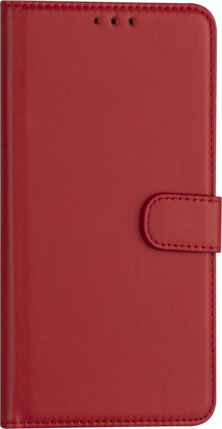 Rood hoesje voor iPhone 13 Pro Max - Booktype - Pasjeshouder - Magneetsluiting