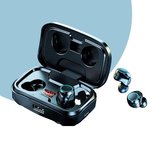 Bushifi x10 - Oortjes - Headset - Draadloos - Zwart - Oplaadcase - Oplaadbaar - Bluetooth - Ruisonderdrukking - Touch buttons