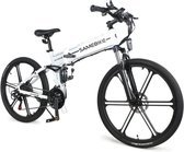 SAMEBIKE LO26-II 500W Opvouwbare elektrische mountainbike 21 versnellingen 48V/10 Ah lithium batterij  35 km/u