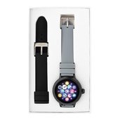Mooi sporthorloge / activity tracker /smartwatch zwart grijs