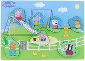 Peppa Pig houten vormpuzzel 2+