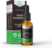 Green & Pure Chlorophyll Liquid - Chlorophyll - Chlorofyl Druppels - Vloeibaar - Chlorella - Detox - Skincare - 60ML - Supplementen