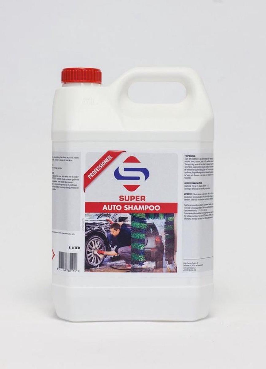 SuperCleaners - Autoshampoo - concentraat - extra glans - 5L