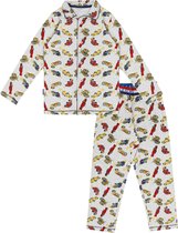 Claesen's Jongens Pyjama-Auto's Print- Maat 164-170