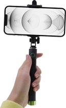 Shop4 - iPhone 13 Pro Max Selfie Stick Bluetooth Groen