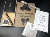 brievenbus cadeau - Happy Birthday -Gefeliciteerd - Jarig - Tuinkers