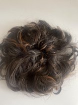 Mega Hair Bun extra dik haarstuk Messy Bun crunchie knot 90gram summer blond
