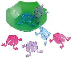 Kikkerspel | Jumping Frogs | Kikker Spring Spel met 6 Springkikkers