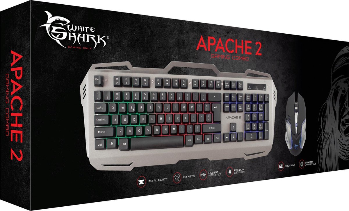 CLAVIER GAMING GENESIS RHOD 420 RGB BACKLIGHT