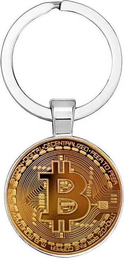Akyol - Bitcoin Sleutelhanger - Crypto - Geld - Munt - Investeren