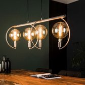 DePauwWonen   Chelsie Hanglamp - incl led lampen - E27 - Oud Zilver