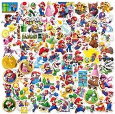 Super Mario stickers 100 stuks/Supermario/feest/stickers/kaftpapier