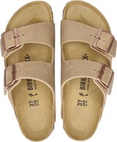 Birkenstock Arizona Dames Slippers - Brown  - Maat 37