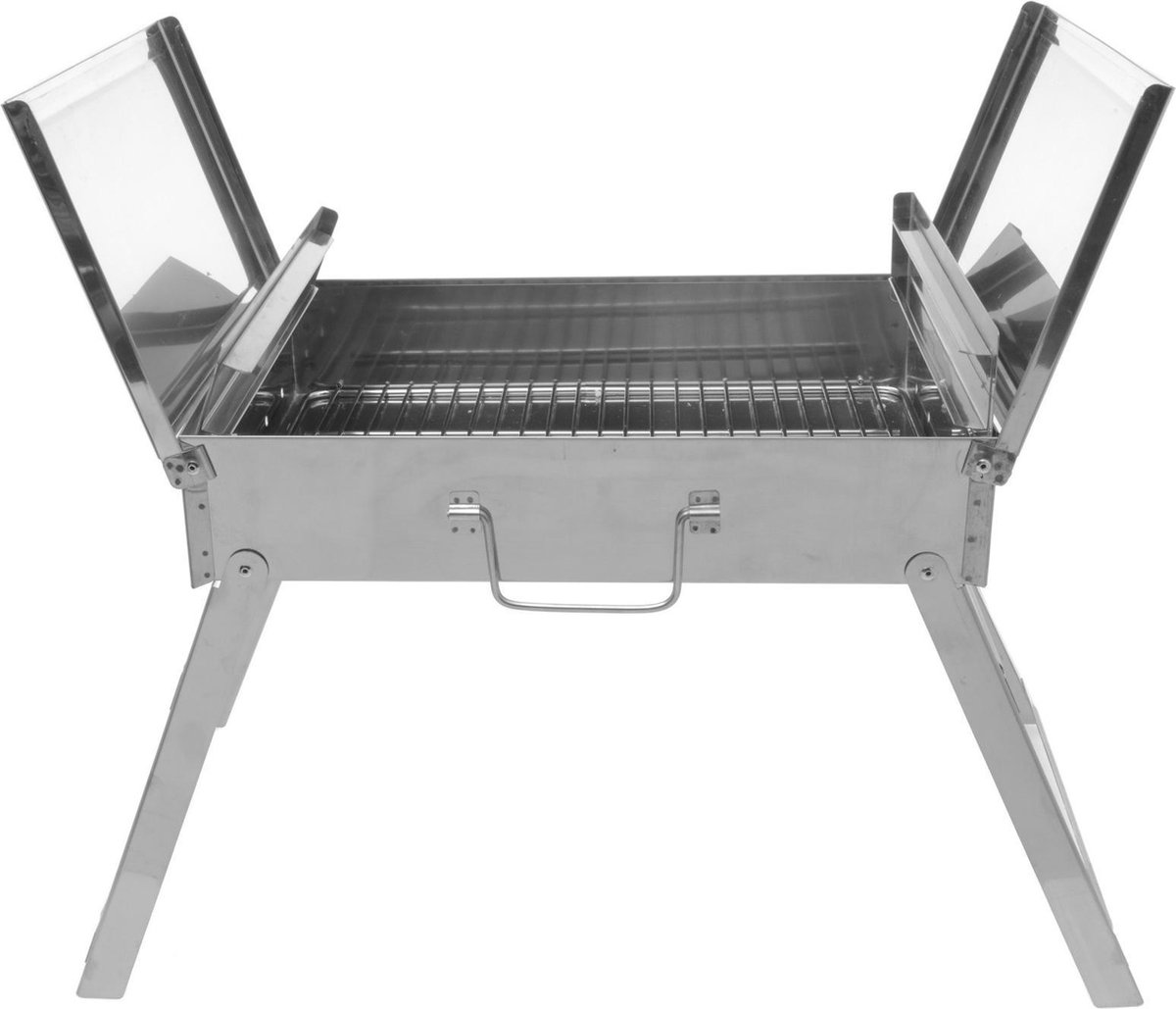 Mustang Trekking grill S - Uitklapbare barbecue - Opvouwbare houtskool barbecue