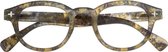 Piu Forty Leesbril Preassembled reading eyeglasses with soft touch spectacle frames – col. Camouflage +1.00