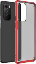 OnePlus 9 Pro Hoesje - Mobigear - Shockproof Serie - Hard Kunststof Backcover - Rood - Hoesje Geschikt Voor OnePlus 9 Pro