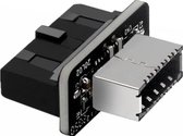 WiseGoods Premium Moederbord USB 3.0 Adapter Plug - Type E Interface - Voor Alle Moederborden - Verticaal Design - Desktop