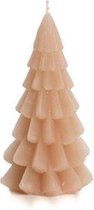 Rustik Lys kaars kerstboom skin 1 stuk 6,3x12cm