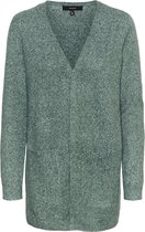 VERO MODA VMDOFFY LS SHORT OPEN CARDIGAN GA COLOR Dames Vest - Maat XS