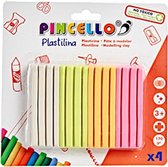 kleiset junior 8,5 cm klei roze/oranje4-delig