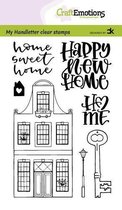 Clearstamps A6 handlettering - Nieuwe woning 1 ENG Carla Kamphuis