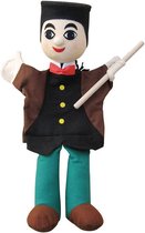 Bass & Bass - Handpop Guignol - 33 cm - Poppenkastpoppen - poppenkast