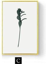 Nordic Abstracte Planten Bladeren Print Poster Wall Art Kunst Canvas Printing Op Papier Living Decoratie 30X40cm Multi-color