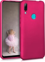 kwmobile telefoonhoesje voor Huawei P Smart Z - Hoesje voor smartphone - Back cover in metallic roze