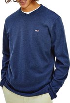 Tommy Hilfiger Waffle Trui - Mannen - Navy