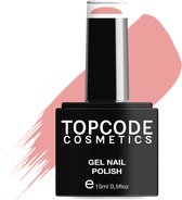 Roze Gellak van TOPCODE Cosmetics - New York Pink - TCKE107 - 15 ml - Gel nagellak Nagellak Roze gellac