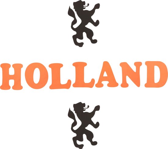 schedel Imperial Convergeren Stickers Holland oranje | bol.com