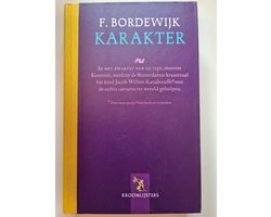 Omslag van KARAKTER - F. Bordewijk
