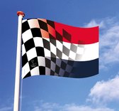 Finish Race/ Nederlandse geblokte vlag - 225 x 150 cm - Grand Prix Nederland – Formule 1