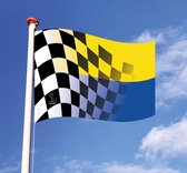 Finish Race/ Zandvoortse geblokte vlag  - 150 x 100 cm - Grand Prix Zandvoort – Formule 1