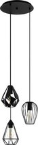 EGLO Distaff Hanglamp - E27 - Ø 34 cm - Zwart