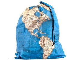 Kikkerland Travel Waszak - Set van 4 - Maps - Backpacken - Reizen Kikkerland Waszak - Ideaal voor onderweg - Travel accessoire