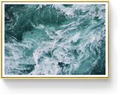 Poster - Canvas -  Canvas schilderij - 30x40 cm - Zee/Oceaan - Exotisch - A3 formaat - Hoge kwaliteit