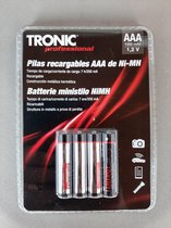 TRONIC Oplaadbare batterijen - NiMH-batterijen - Deze oplaadbare batterijen  zijn al... | bol.com