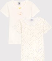 Petit Bateau 2 Pack Meisjes Onderhemd - Maat 116