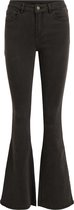 VILA VIEKKO RW FLARED JEANS NOOS Black Denim Dames Jeans - Maat XS x L30