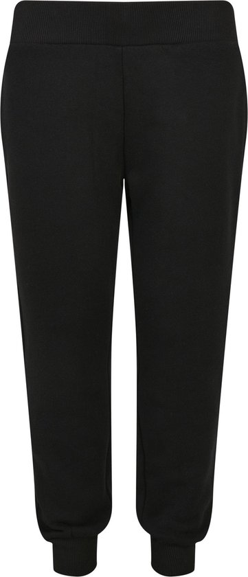 Kinderen - Jongens - Boys Organic Basic Sweatpants zwart