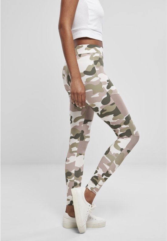 Urban Classics - Camo Tech Mesh Sportlegging - 4XL - Multicolours van Urban Classics — afbeelding 4