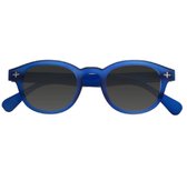Piu Forty OKKIA Preassembled sunglasses with soft touch spectacle frames – col. Blue