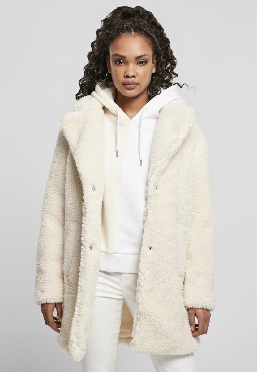 Urban Classics Oversized Sherpa Jas XS Creme