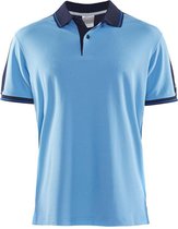 Craft Noble Polo pique aqua