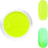 DRM Nageldecoratie Poeder UV Neon Groen #03