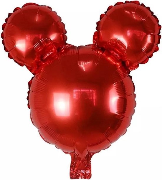 Mickey - Minnie Mouse - Folie - Ballon - Disney - Feest - Decoratie - Rood