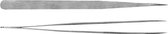 Velleman Precisiepincet, roestvrij staal, lengte 14.1 cm, zilverkleurig