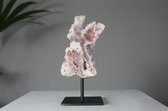 Roze Amethist op standaard 493gram |edelstenen, kristallen & mineralen | FLOATY STONE